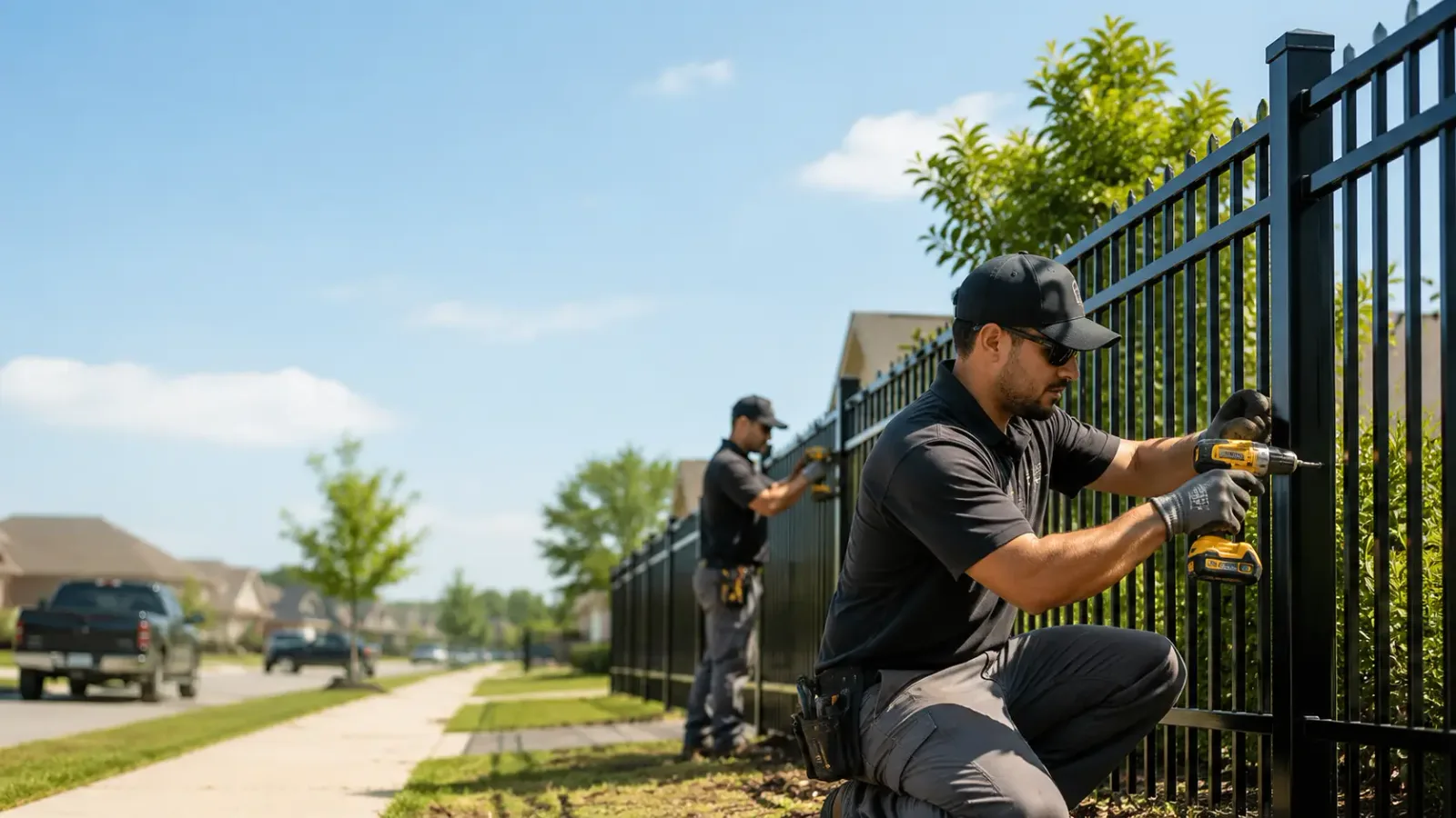 Metal Fence Installation in Corrigan, TX